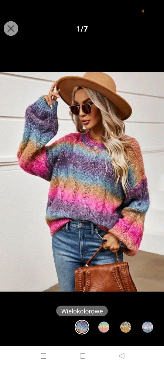 Sweter rozmiar M
