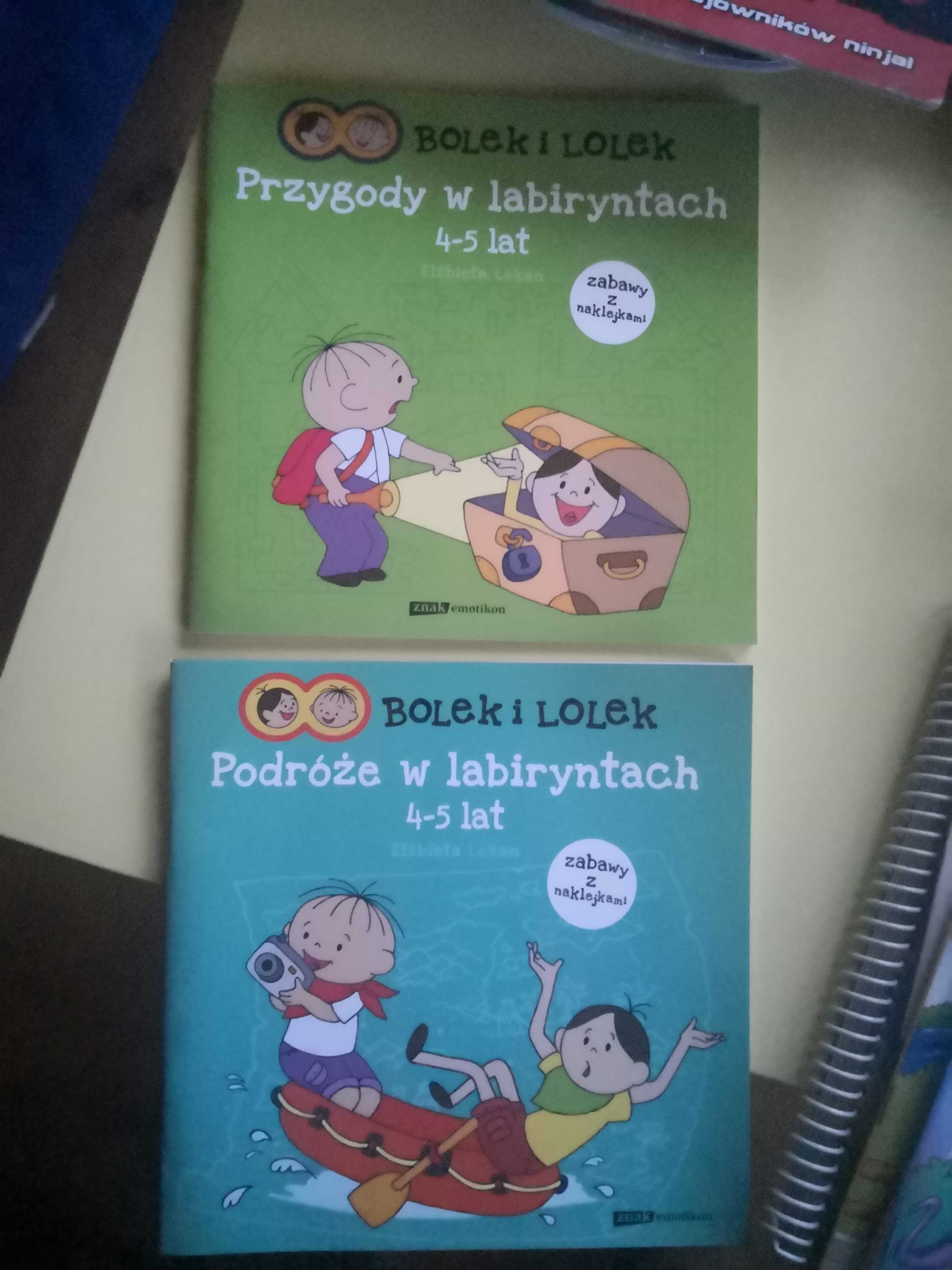 Książeczki Bolek i Lolek, 3 sztuki