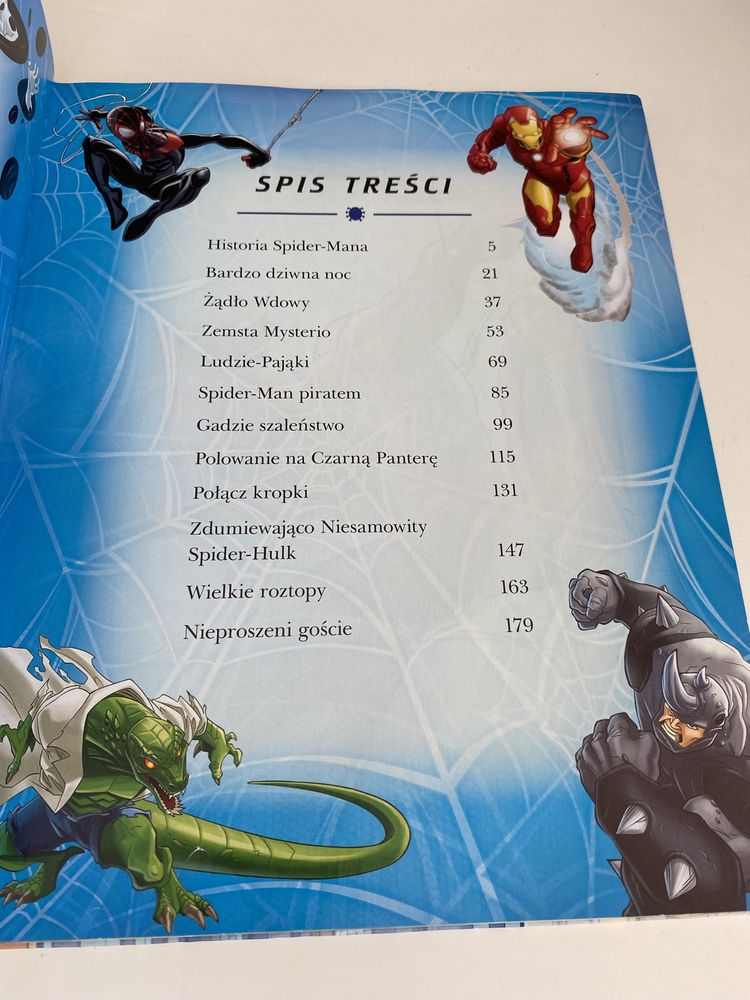 Spider-man Spiderman bajki 5 minut przed snem