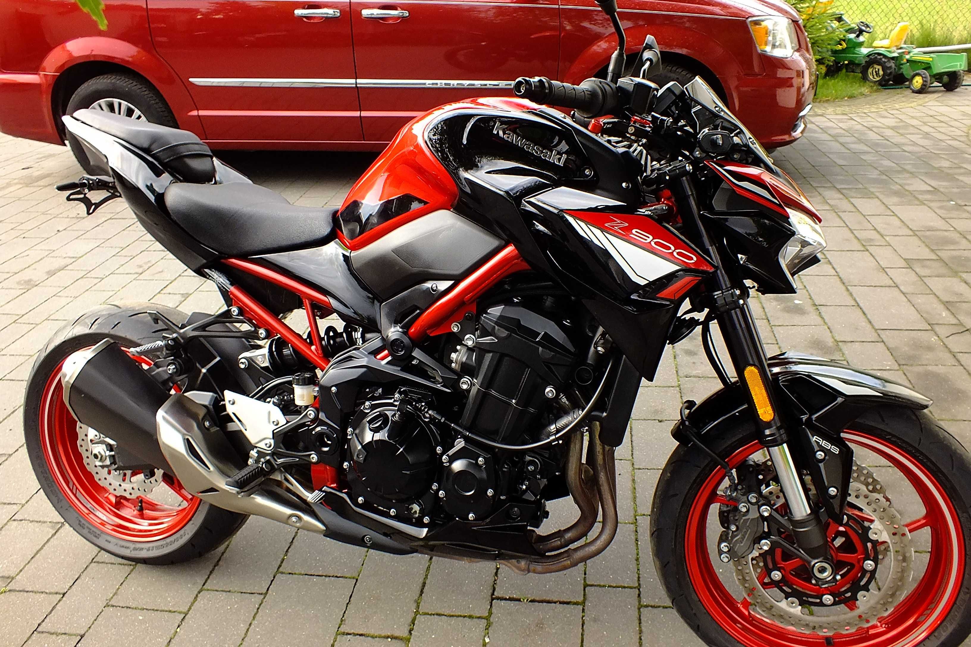 Kawasaki z900 ABS mt07 kontrola trakcji a2 35kw 2024r