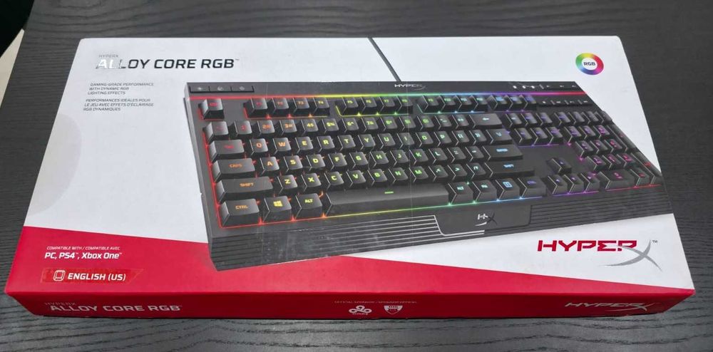Teclado HyperX Alloy Core RGB [Inglês]