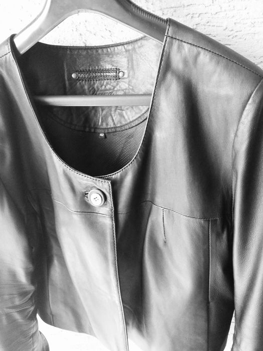 Kurtka,bolerko Tara  skora naturalna ,jagnięca lambskin 42 xl