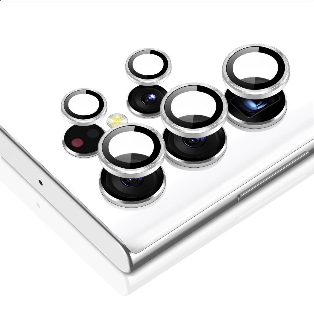 Osłona Aparatu Esr Camera Protector Samsung Galaxy S23 Ultra Silver