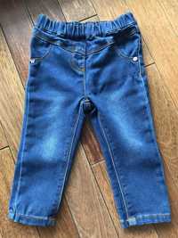 Spodnie jeans Next 80