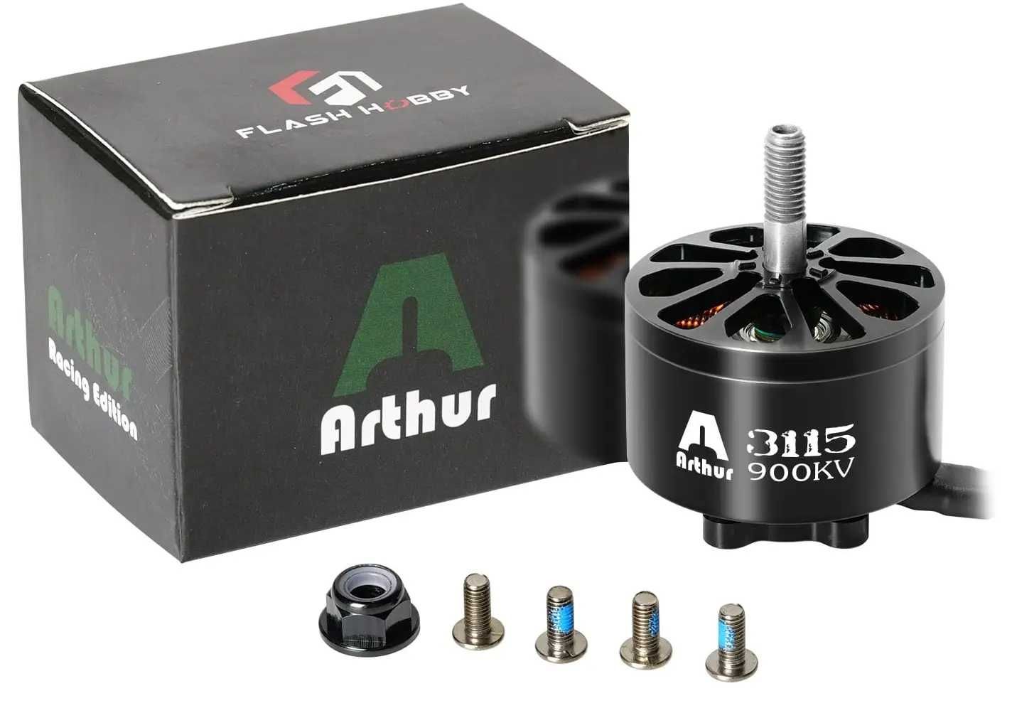 Безколекторні мотори FlashHobby Arthur 3115 900kv комплект
