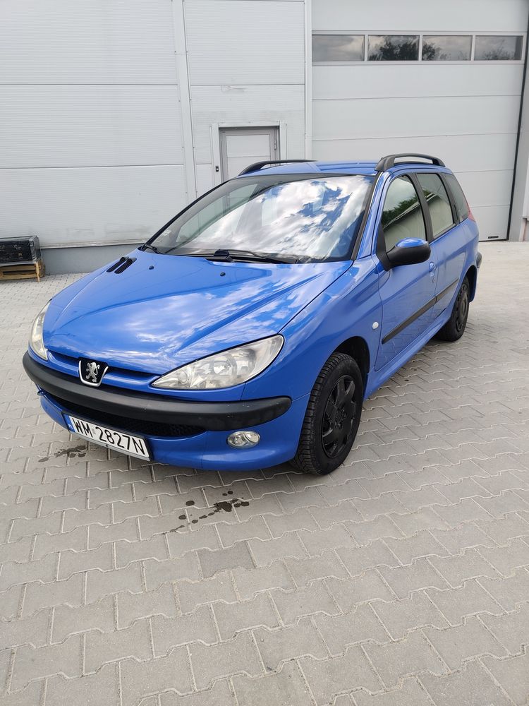 Peugeot 206 sw . 1.4 diesel . Mozliwa zamiana