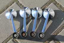 Chromowane korbki polonez fiat 125p.