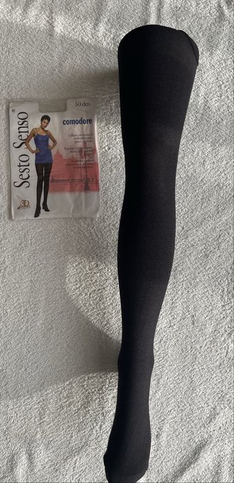 NOWE rajstopy melanż grafit mikrofibra 2-4