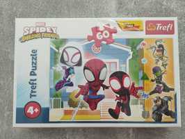Nowe puzzle Trefl Marvel Spiderman Spidey Amazing Friends 4+ 60 elemen