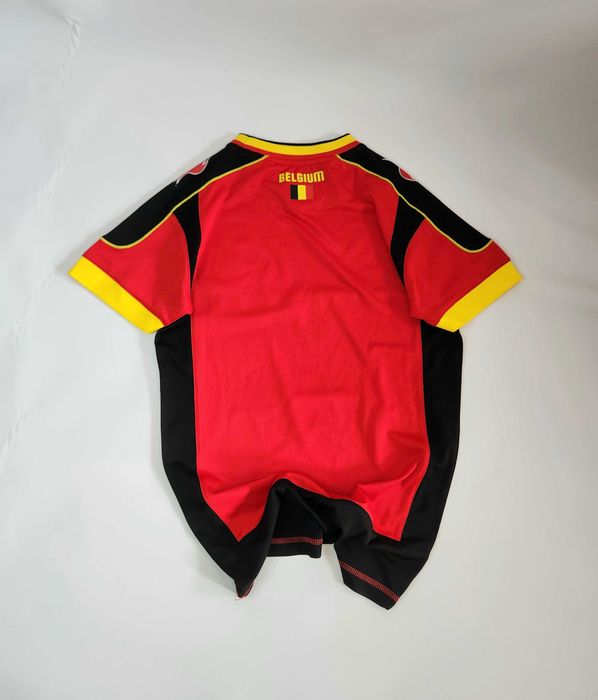 Belgia 2012 Koszulka Piłkarska Domowa Czerwona Burrda Sportowa Męska S