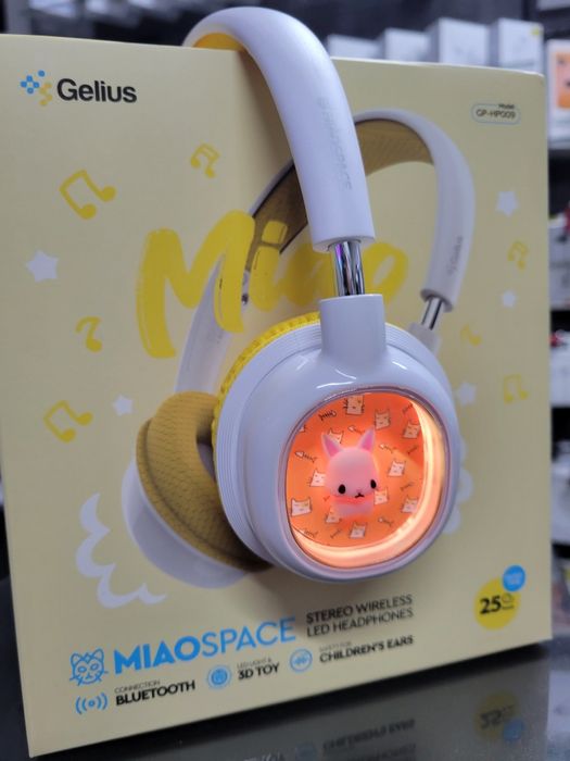 Бездротові навушники для дітей Gelius Miao|новинка 2025