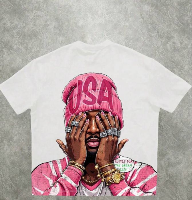 Camisa estili hip-hop