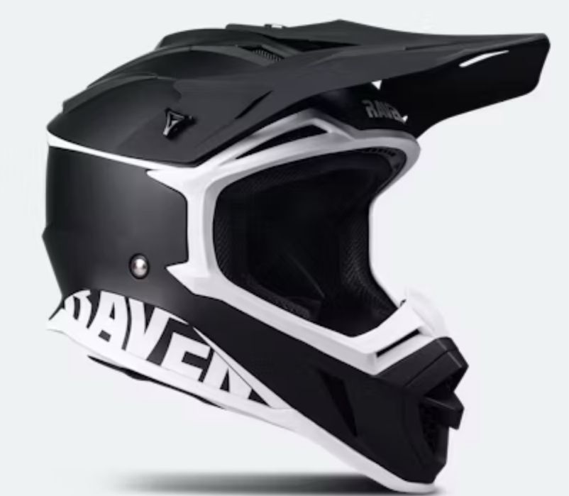 Kask Cross Raven Airborne Evo + gogle