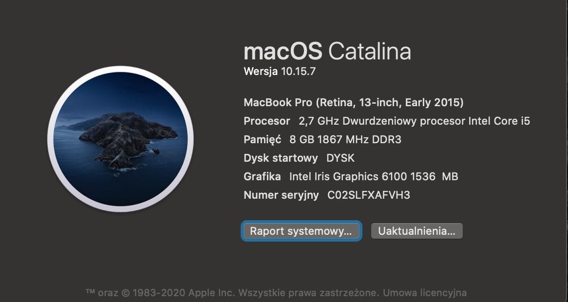 Macbook Pro 13, 128 GB, 8 GB RAM