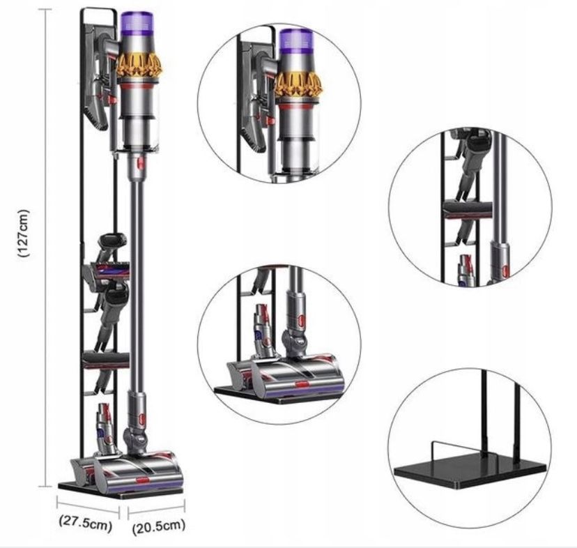 DYSON STOJAK UCHWYT wieszak NA ODKURZACZ v15 v11 v12 v10 v8 v7 v6 5GEN