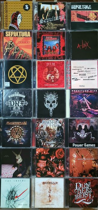 •CD Диски-8•Heavy Metal Rock•Компакт Диски•Объявление-8•