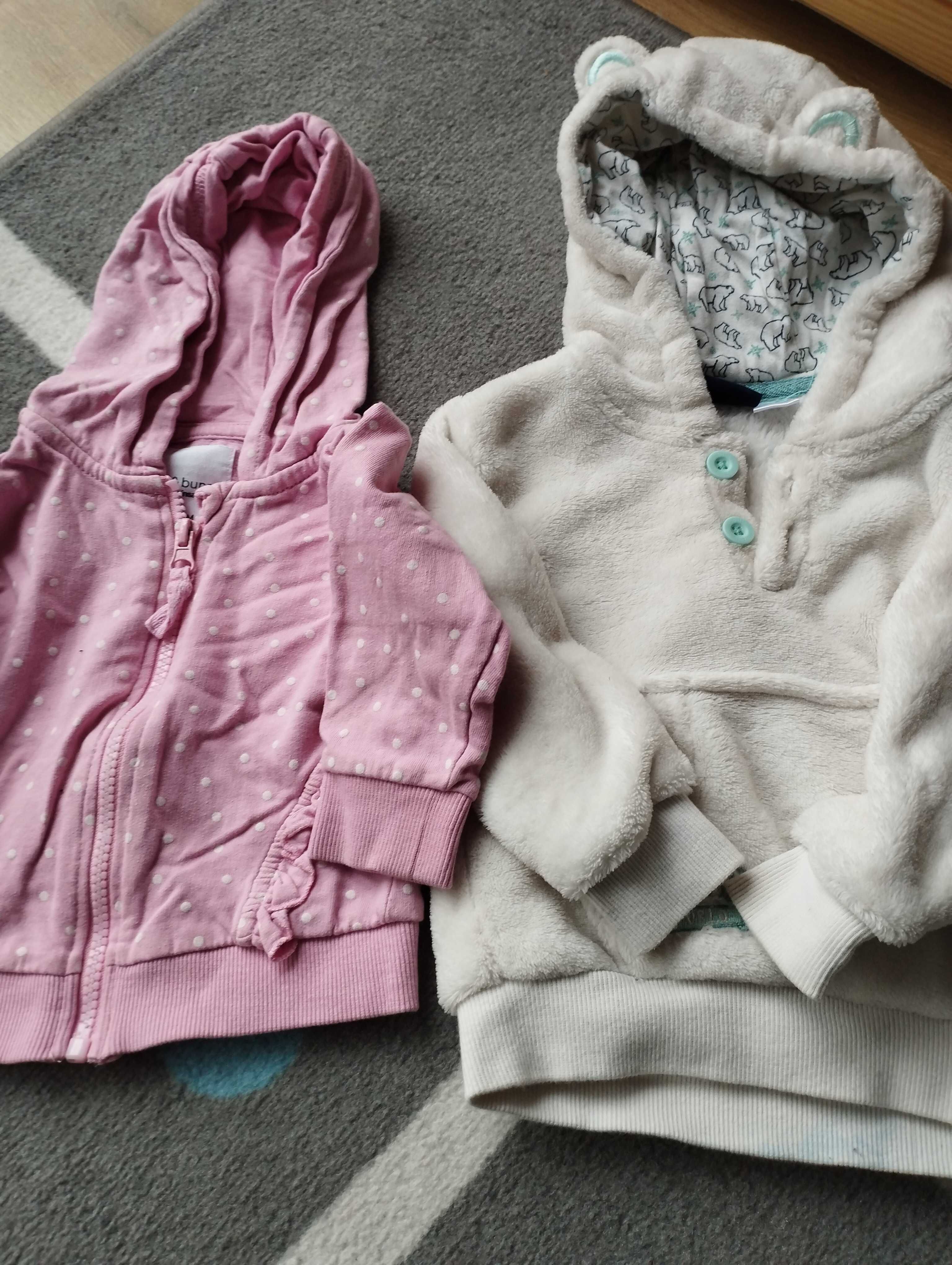Body, bluzki i sweterki niemowlęce rozmiar 68