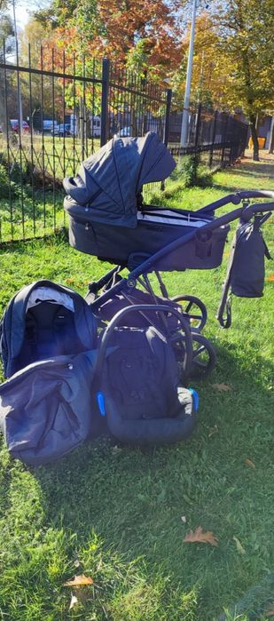 Wózek spacerowy 3w1