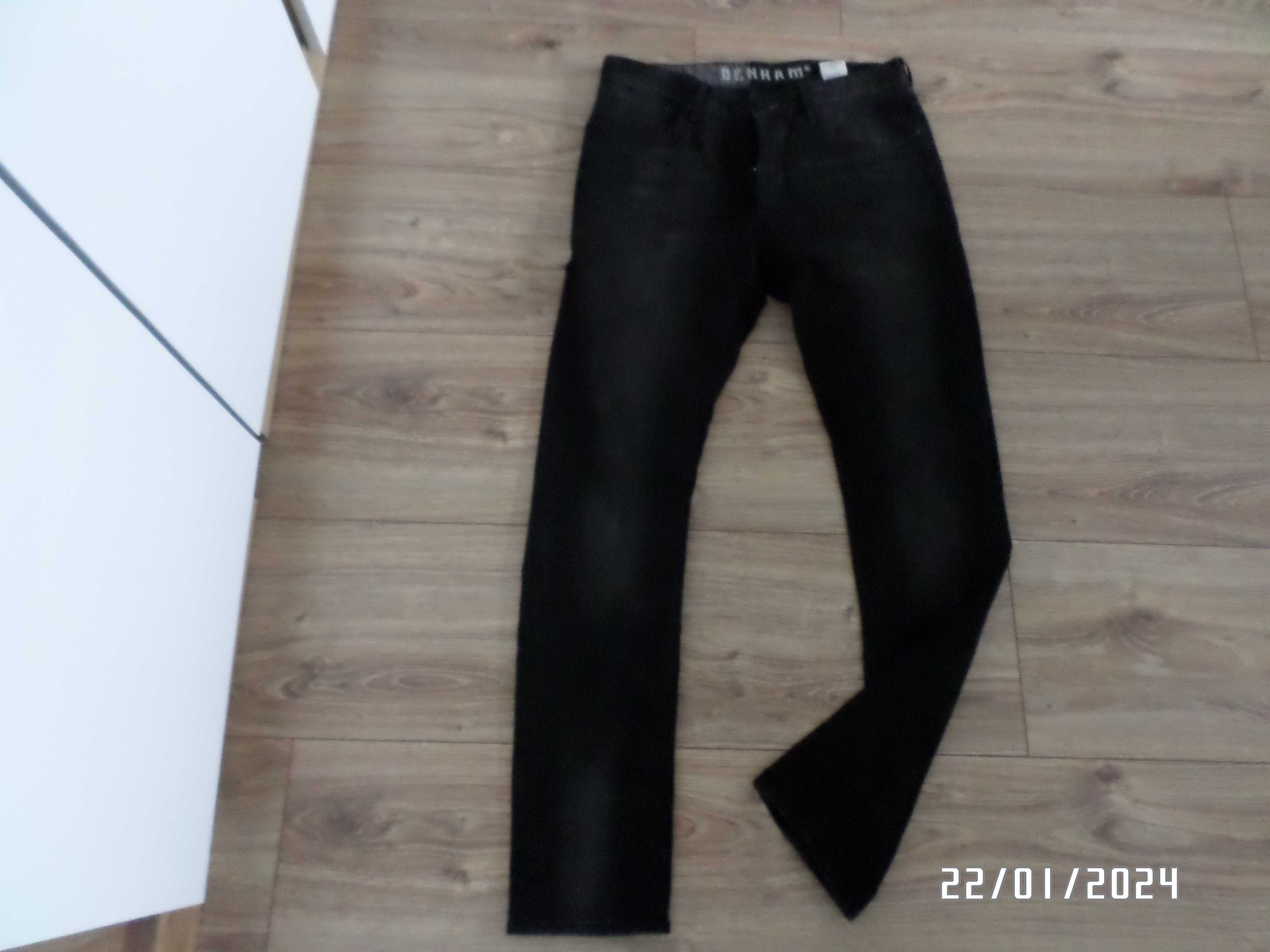 firmowe spodnie męskie -jeans-32-L-DENHAM