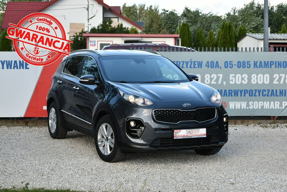 Kia Sportage 1.7CRDi 141KM Automat 2018r. NAVi pdc Kamera niski przebieg 65tkm