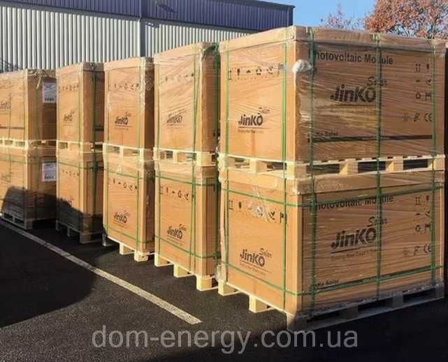 Солнечная сонячна панель Jinko JKM-585N-72HL4-BDV  585Вт W двостороння