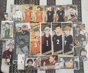 Мерч по Kuroko no basuke, Haikyuu й Blue lock