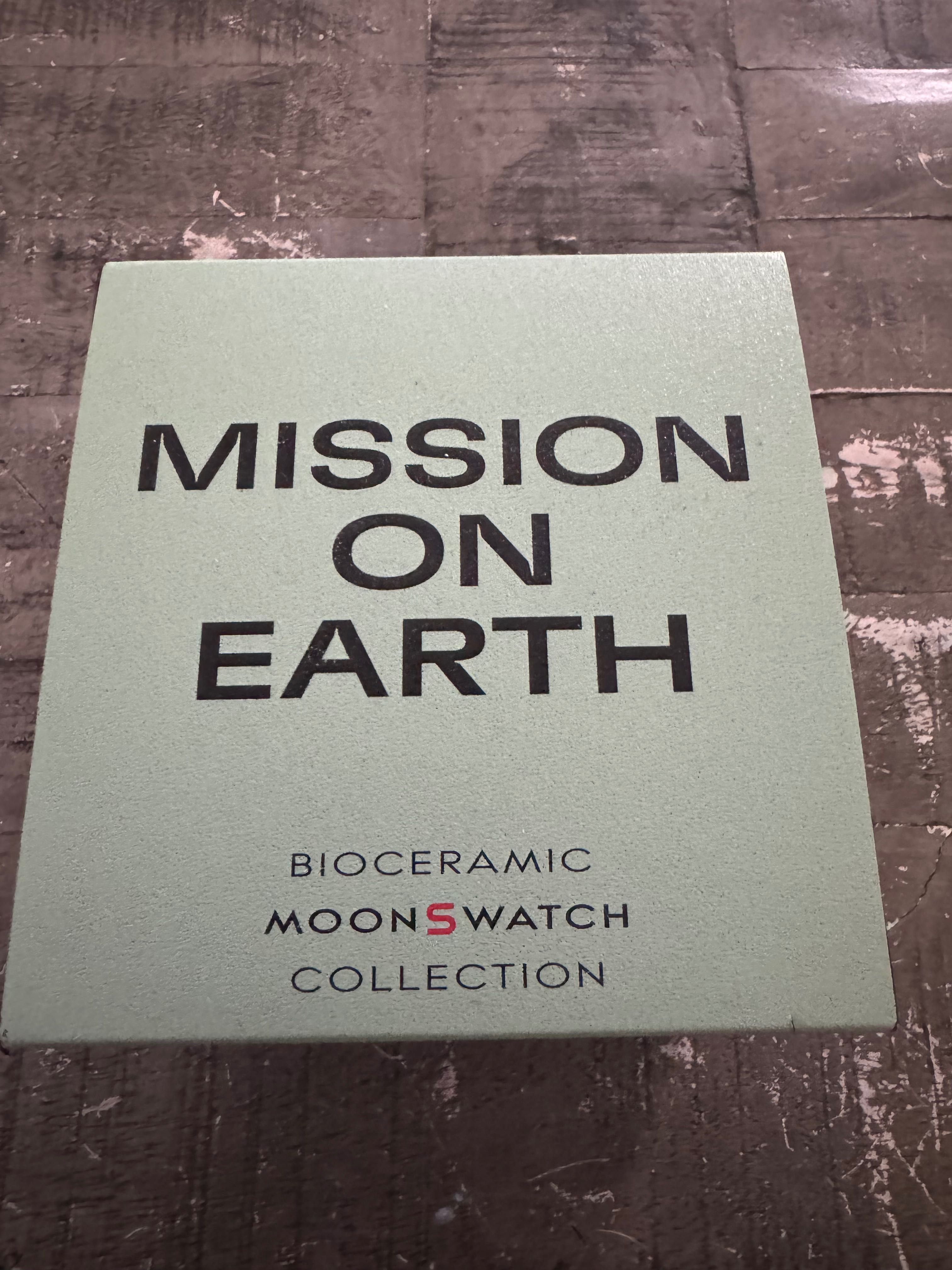 Witam do sprzedania nowy zegarek Moonswatch Eartch