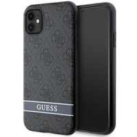 Guess Guhcn61P4Snk Iphone 11 / Xr Szary/Grey Hardcase 4G Stripe