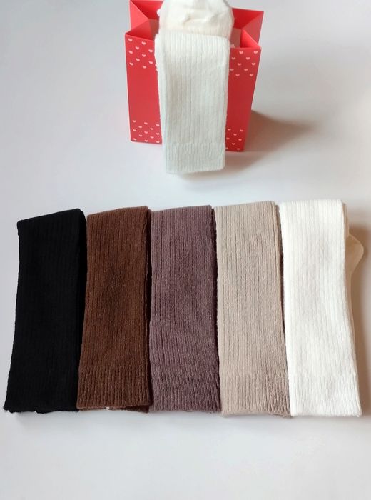 Гольфи теплі з вовною в рубчик молочні бежеві коричневі