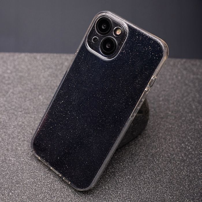 Plecki Izigsm Do Apple Iphone 16 Pro Bezbarwny Z Brokatem