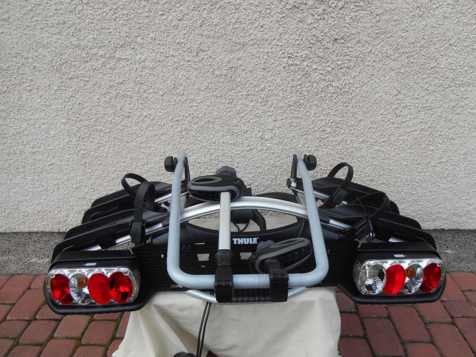 Bagażnik Rowerowy na Hak THULE  2- ROWERY- ODCHYLANY jak NOWY