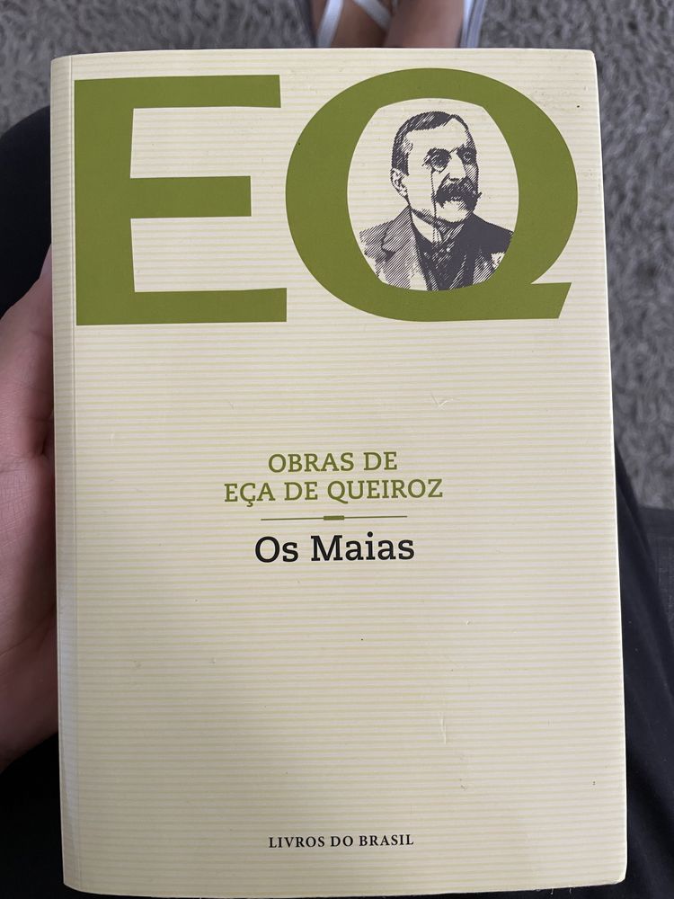 Livro EÇA DE QUEIROZ/ os maias