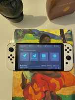 Nintendo Switch OLED desbloqueada (reservado)