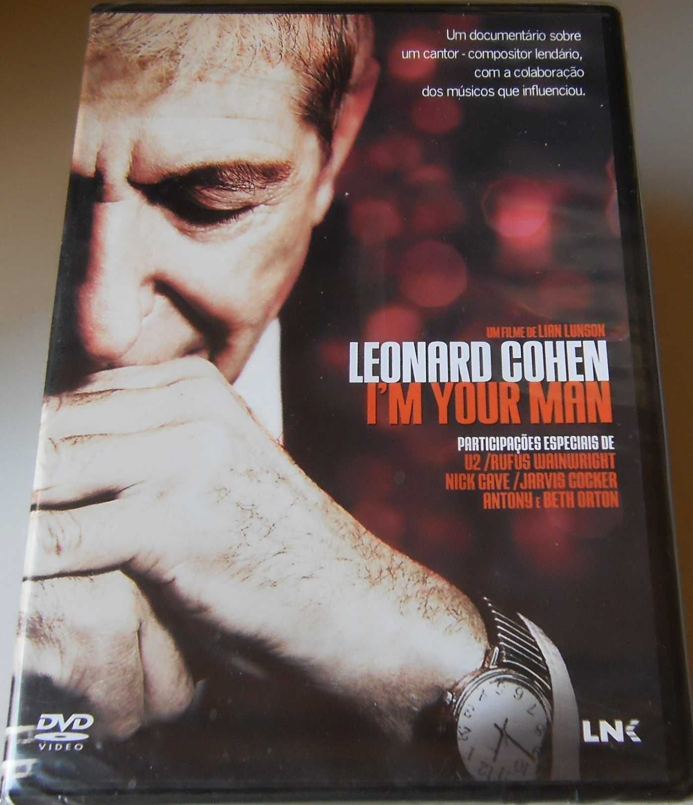 DVD Selado DOCUMENTÁRIO Leonard Cohen: "I'm Your Man"
