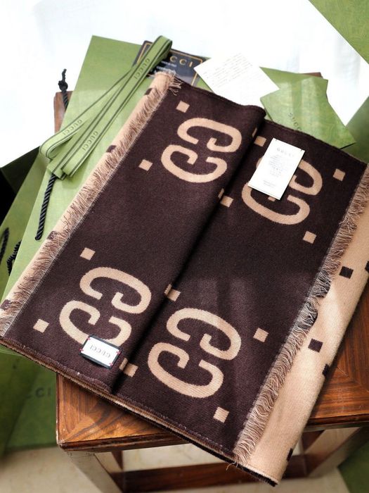 Шарф Gucci premium люкс кашемір