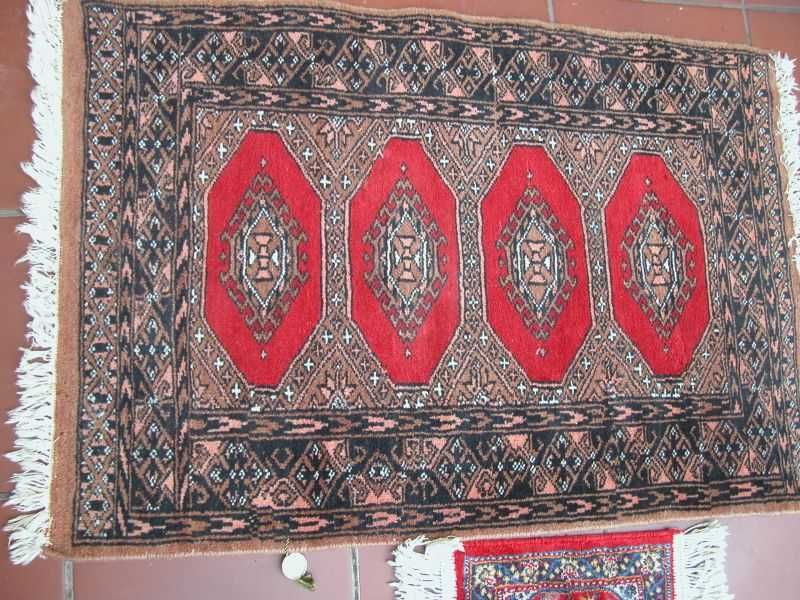 rękodzieło wełniany dywan pakistan z plombą plus gratis