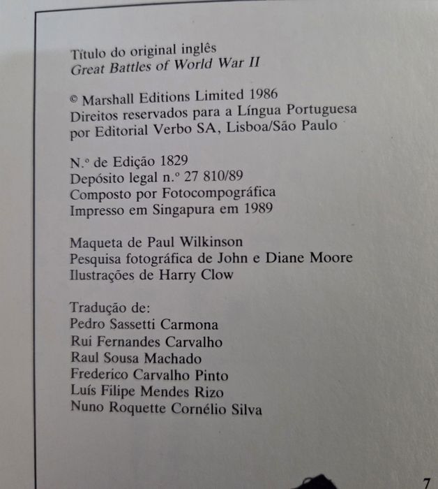 Livro Grandes batalhas II guerra mundial