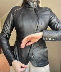 Женская натуральная кожаная куртка