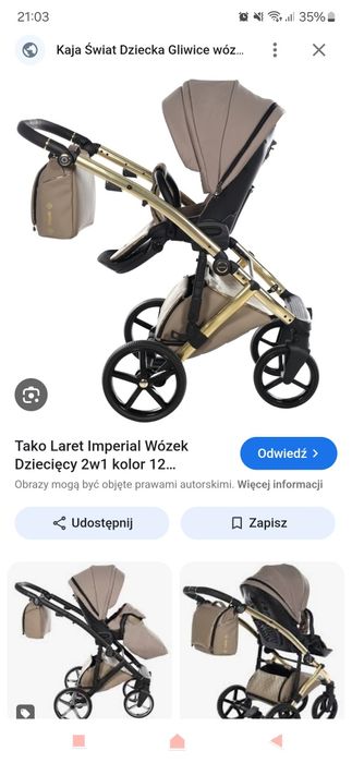 Wózek 2w1 dla dziecka