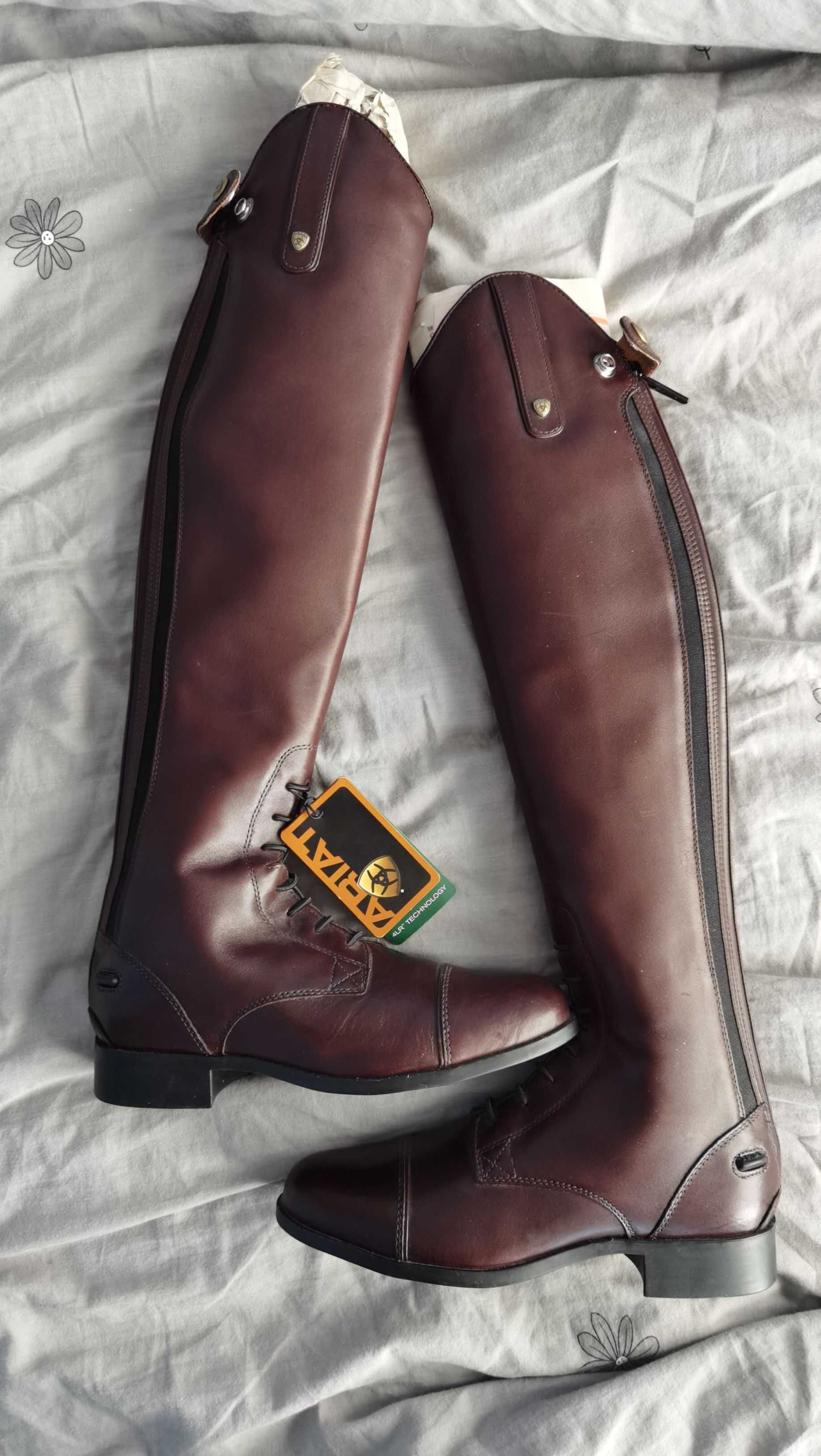 Sprzedam NOWE Oficerki Ariat Heritage Contour Field ZIP 37.5