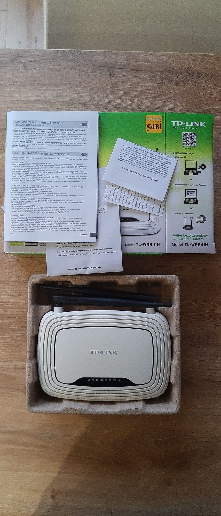 Router bezprzewodowy TP LINK TL-WR841N