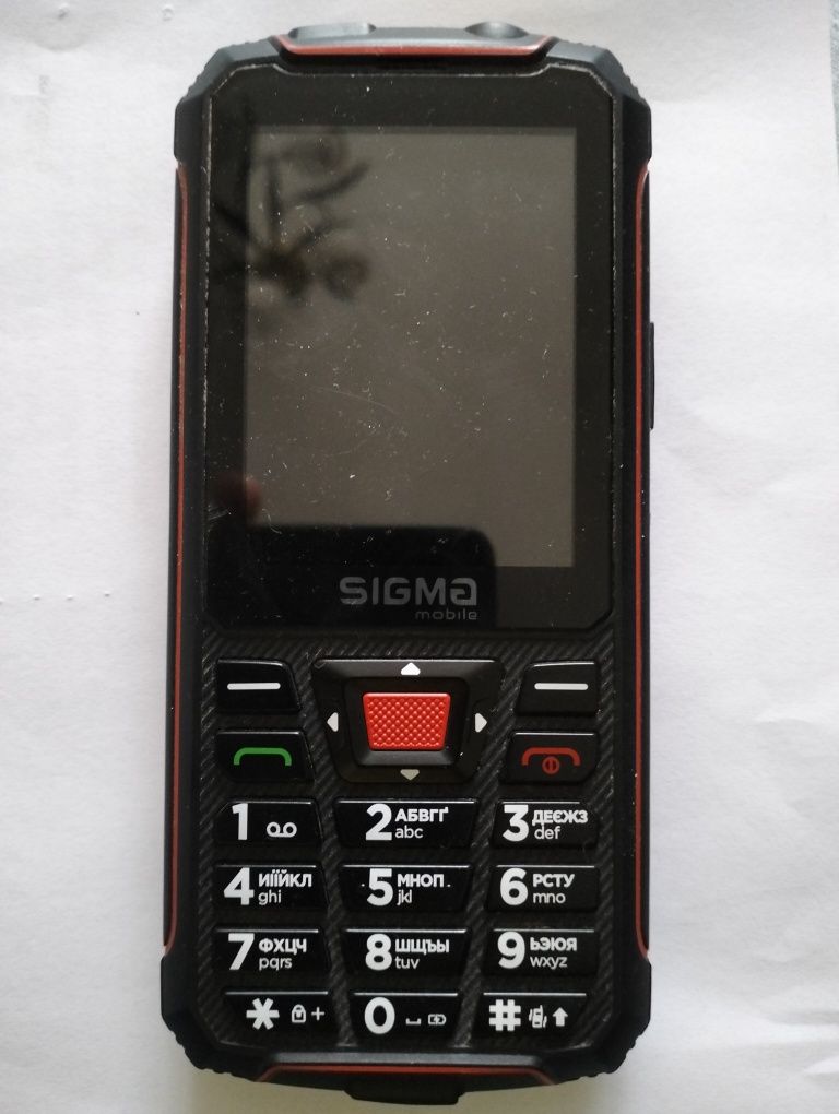 Мобільний телефон Sigma mobile X-treme PR68 Dual Sim Black/Red