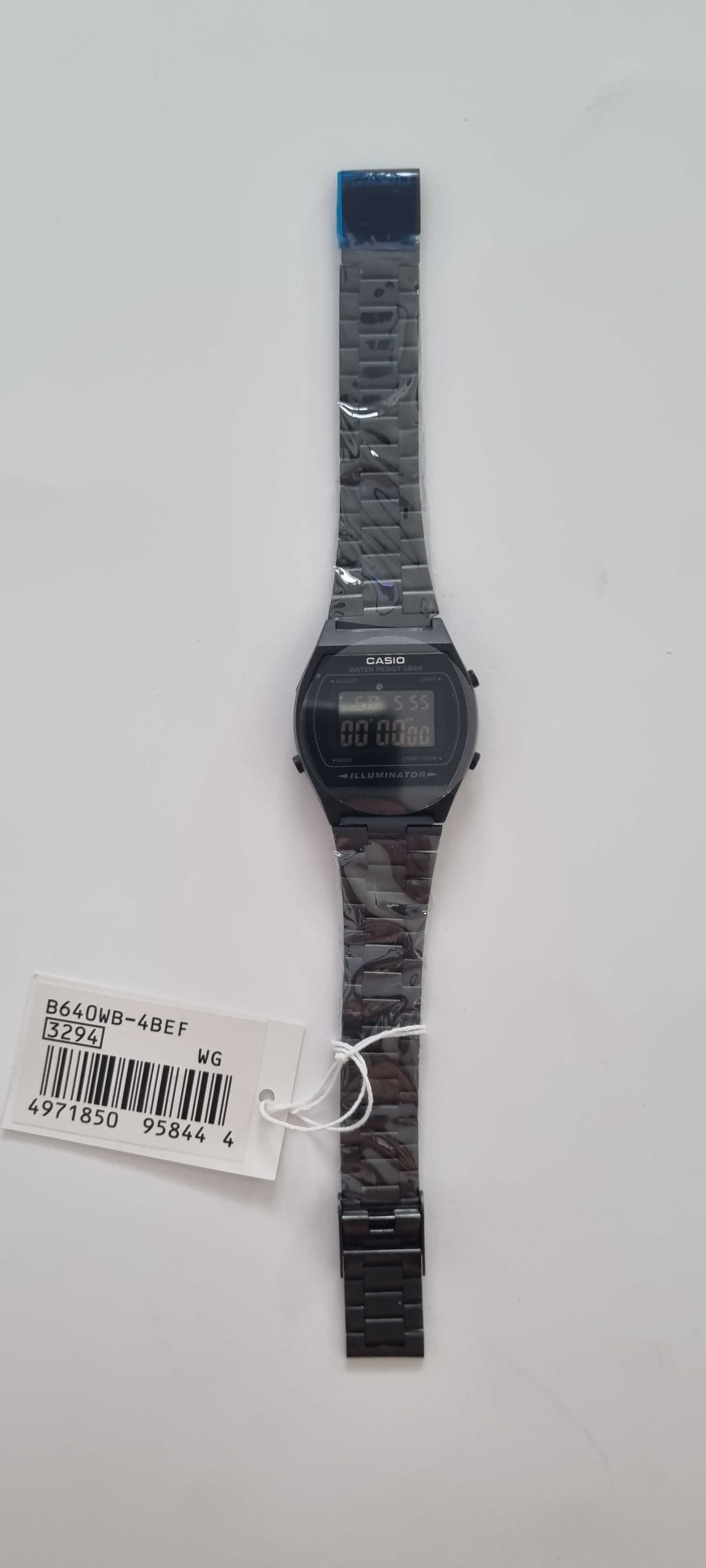 Zegarek Casio Retro B640WB-1BEF BLACK