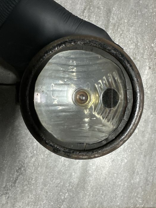 Stara lampa do roweru rowerowa Hackel