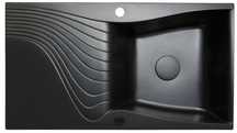 Reginox zlewozmywak Lyon 900 L pure black - salon kuchni.
