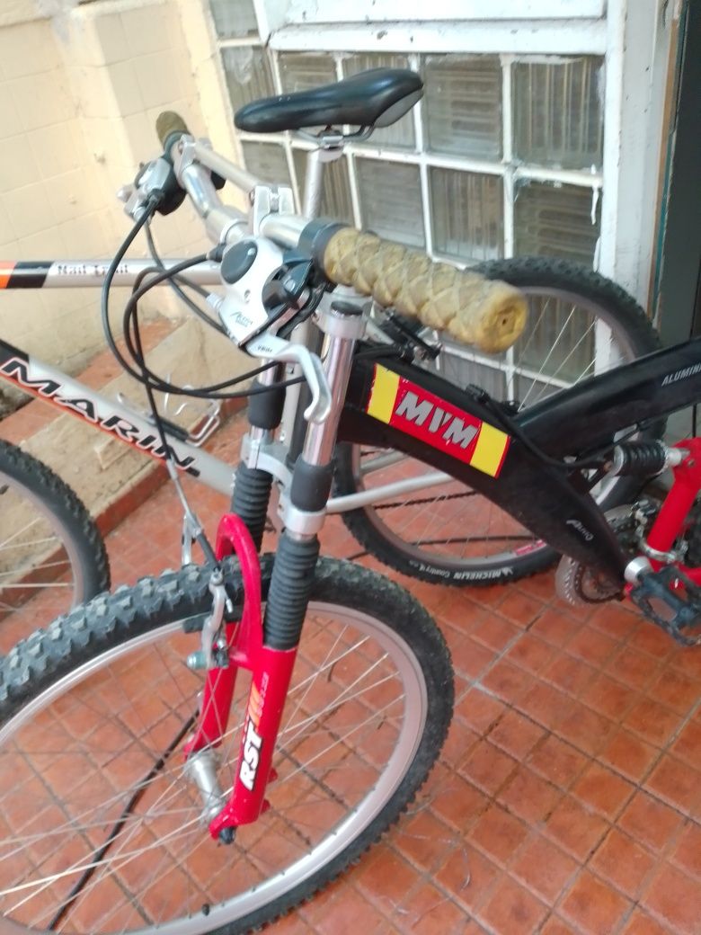 Mountain bikes in perfect condition