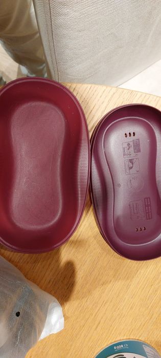 3 tupperware - fazer arroz + omolete + espiral de legumes