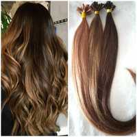 Extensões de Cabelo Natural - Variedade de cores e tamanhos