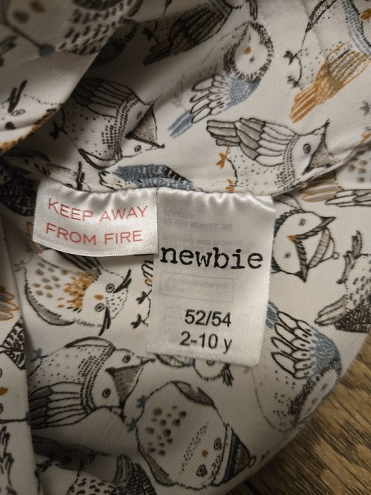 Czapka Newbie rozm. 52/54 sowy, 2-10 lat