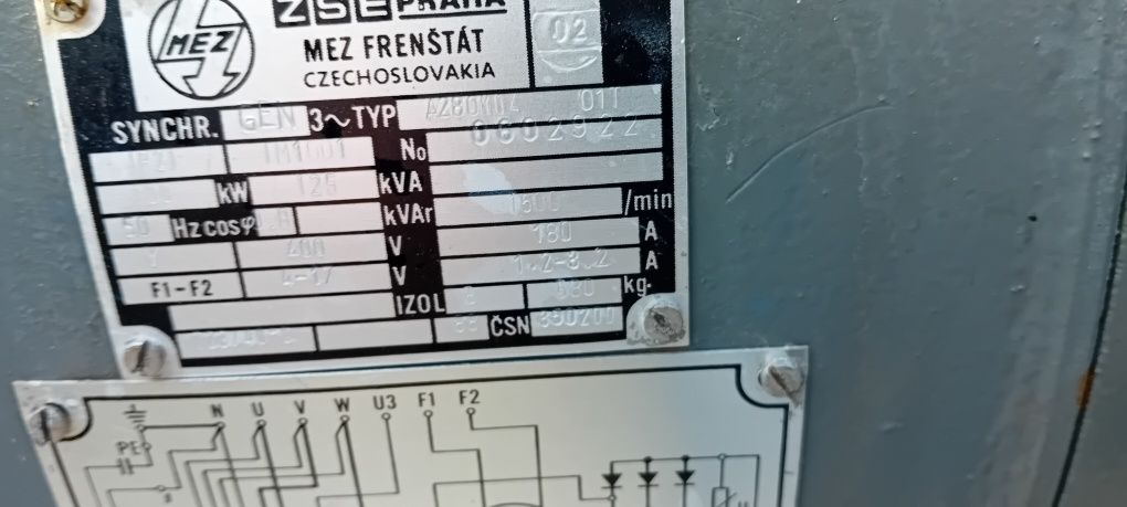 Agregat Prądotwórczy 100 110 kw 120 kw 125 130 kva 150 KVA Leyland